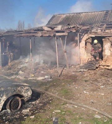 Окупанти весь день обстрілювали Нікопольський район: є руйнування