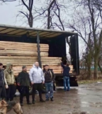 З Рокитнівщини на Миколаївщину відправили пиломатеріали та картоплю для висадки