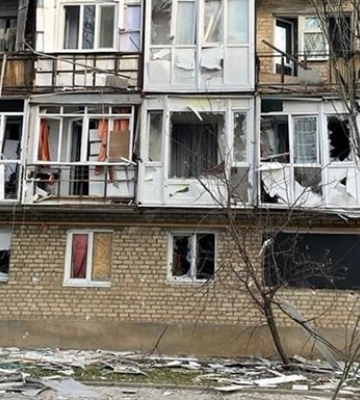 Обстрелы Донецкой области за сутки - один человек убит, 16 ранены