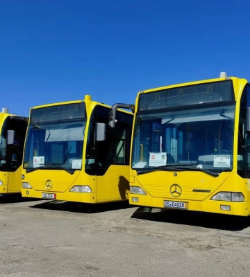 Миколаїв отримав три автобуси Mercedes Citaro від німецьких партнерів