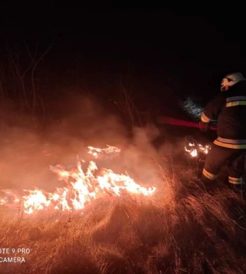 У двох районах Рівненщини гасили чагарники та траву
