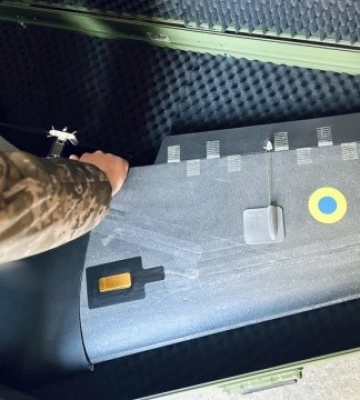 Житомирським військовим передали два безпілотні комплекси «Валькірія»