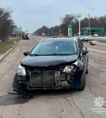 ДТП у Кропивницькому: Toyota врізалася в ВАЗ