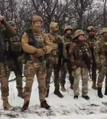 Інструктори бригади «Спартан» тренують бійців «Гвардії наступу»