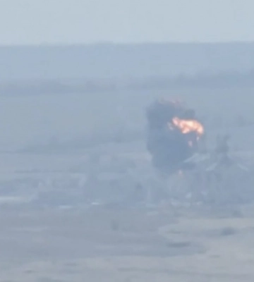 Під Бахмутом збито ворожий Су-24