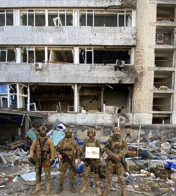 Прикордонники на бахмутському напрямку вже приготували вибухові подарунки для окупантів