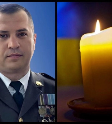 Рівняни попрощалися з полковником, в якого зупинилося серце