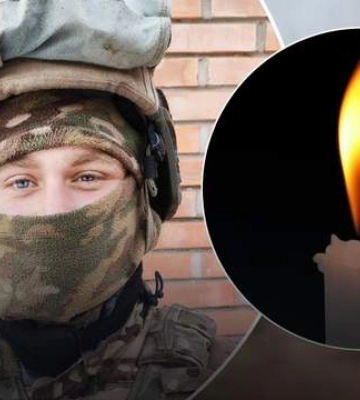 Першим прийняв бій: на Київщині попрощалися з 20-річним захисником, який загинув під Бахмутом