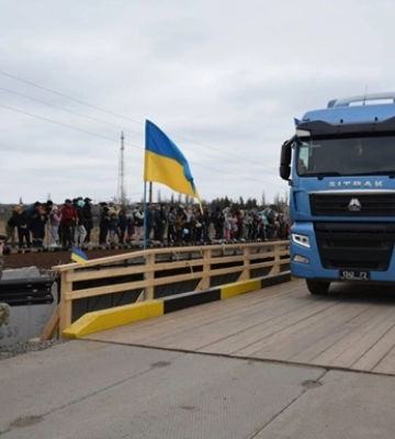 На Миколаївщині відновили два зруйновані мости