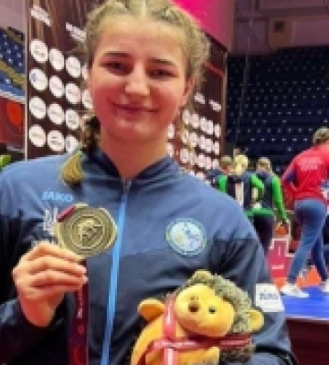 Борчиня з Волині здобула золото на Чемпіонаті Європи