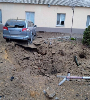 Окупанти атакували безпілотниками медзаклад у Херсоні (ФОТО)