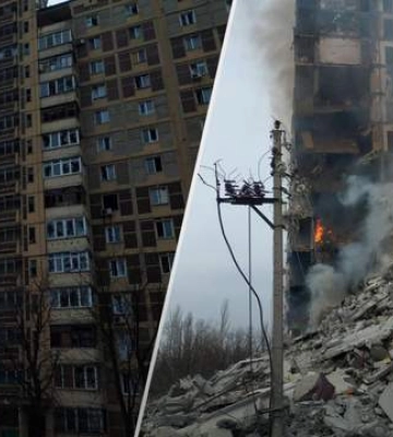 Під&#039;їзд 14-поверхівки буквально склався, – мер Авдіївки про ракетний удар окупантів