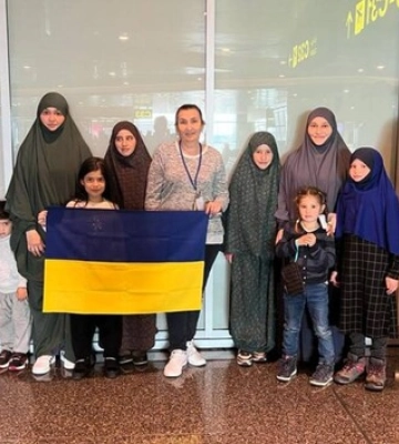 Из плена в Сирии вернули двух украинских женщин и шестерых детей — ГУР