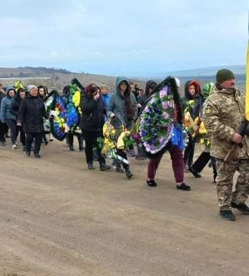 В Одеській області поховали військового, який загинув рік тому