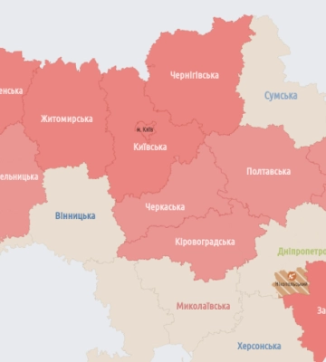 У Хмельницькій і Тернопільській областях оголошено повітряну тривогу