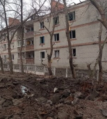 Рашисты ударили ракетой по поселку Нью-Йорк в Донецкой области, - ОВА. ФОТОрепортаж