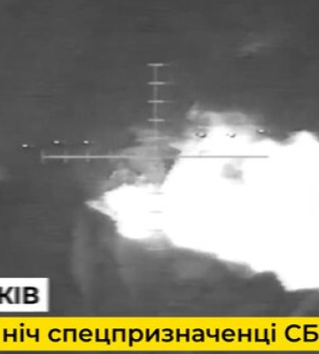 За ночь спецназовцы СБУ &quot;Білі Вовки&quot; уничтожили 10 танков и вражеский БТР на Донецком направлении. ВИДЕО