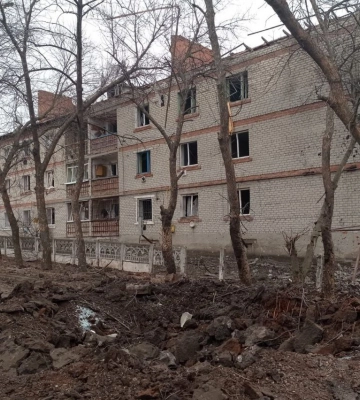 Рашисти вдарили ракетою по селищу Нью-Йорк на Донеччині, - ОВА. ФОТОрепортаж
