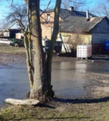 У Вишнівській громаді проводять роботи з пониження рівня води