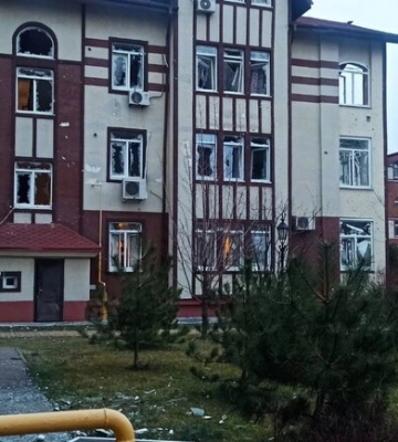 Окупанти похвалилися влучанням в житловий комплекс у Запоріжжі