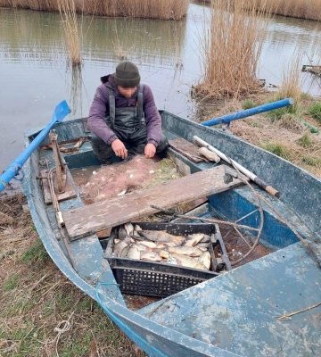 На территории Национального природного парка «Тузловские лиманы» разоблачили двух браконьеров