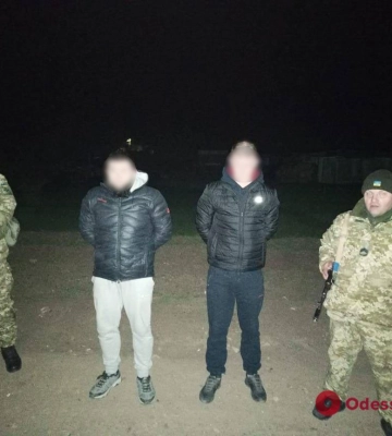 В Одесской области за сутки пограничники задержали четырех уклонистов на пути в Молдову