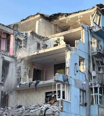 Що зараз із будинком по вулиці Незалежної України після ракетного влучання