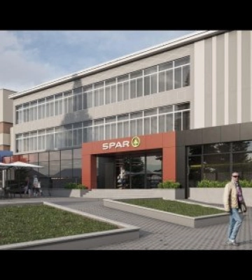 В Тячеві розпочинається будівництво супермаркету &quot;SPAR&quot;, в центрі міста