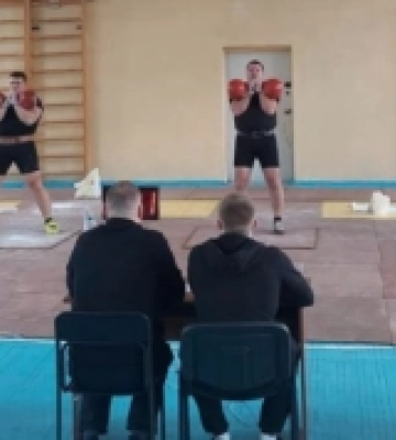 Рівненські рятувальники взяли участь у Чемпіонаті ДСНС України з гирьового спорту