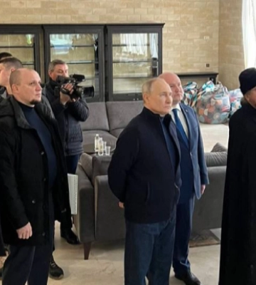 РосЗМІ заявили, що Путін приїхав до окупованого Криму