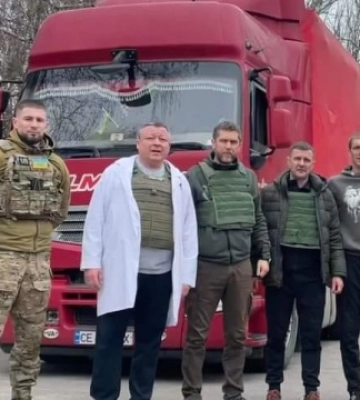 Чернівці передали гуманітарний вантаж для Херсонщини