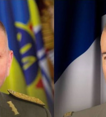 Залужний поговорив із начальником Об&#039;єднаного штабу ЗС Франції