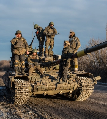 ЗСУ знищили шість ворожих артскладів на Бахмутському напрямку