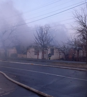 У місті на Волині горів приватний будинок