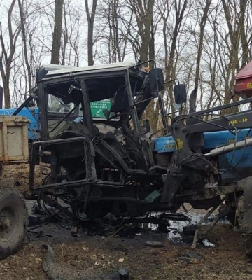 На Миколаївщині на міні підірвався тракторист