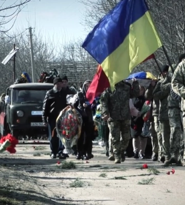 На Лебединщині попрощалися з полеглим героєм
