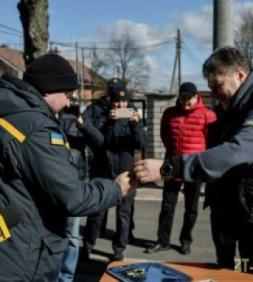 Дві автодрабини отримали пожежники Житомирщини від міста-партнера Дортмунда