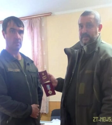 Військовослужбовця одного з розвідбатальйонів Житомирщини відзначено Орденом «За мужність» lll ступеня
