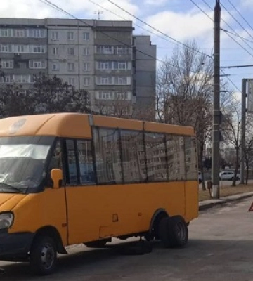 У Сумах чергова маршрутка втратила колесо