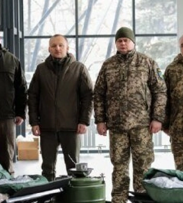 Полтавщина передала масштабну партію допомоги  новосформованому підрозділу військових