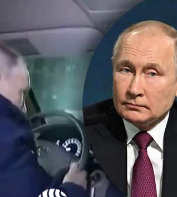 Погано видно обличчя та одна сказана фраза: відео &quot;приїзду&quot; Путіна у Маріуполь має дивні нюанси