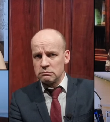 Юрій Великий зняв пародію на реакцію путіна про ордер на арешт. Відео
