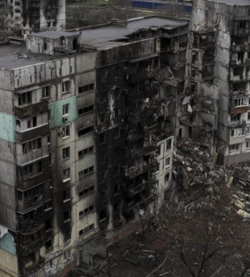 В горсовете Мариуполя назвали приблизительное количество домов, разрушенных российскими оккупационными войсками