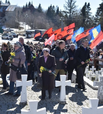 На Львівщині вшанували січовиків Карпатської України, які не пішли на співпрацю з угорськими окупантами