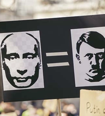 Тягне на місце злочину: візит Путіна в Маріуполь порівняли з Гітлером у 1941 році Тягне на місце злочину: візит Путіна в Маріуполь порівняли з Гітлером у 1941 році
