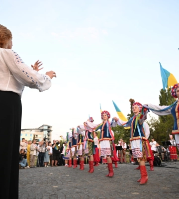 Закарпатський народний хор об’єднав десятки колективів задля участі в міжнародному флешмобі