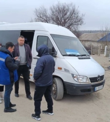 На Херсонщині запустили соціальну маршрутку для жителів Бериславського району