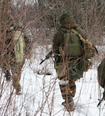 Гвардійці знищили ворожу вантажівку з боєкомплектом під Бахмутом (ВІДЕО)