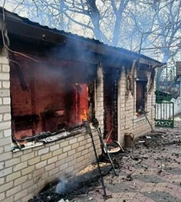 Вечером 19 марта российская армия нанесла удар по селу в Запорожье, - ОВА. ФОТОрепортаж