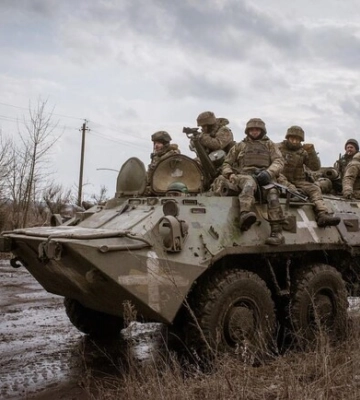 Карта боевых действий в Украине 20 марта